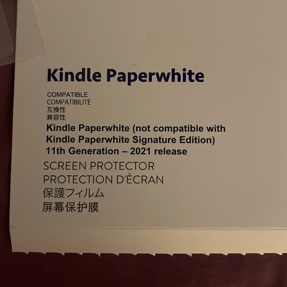 Kindle Paperwhite Screen Protector - Picture 2 of 2